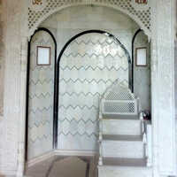 Marble Masjid Qibla Makrana