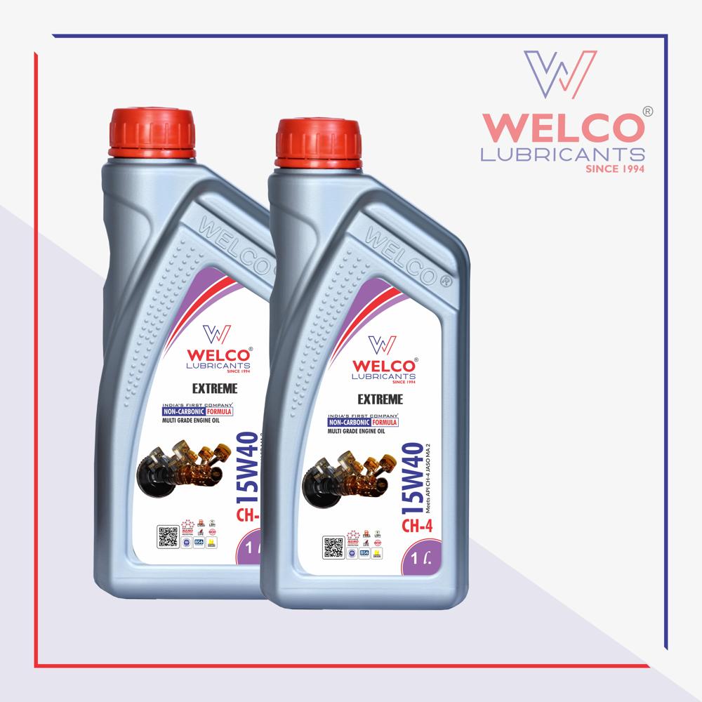 Welco Extreme 15w40 Ch-4 (1l) - Color: Golden