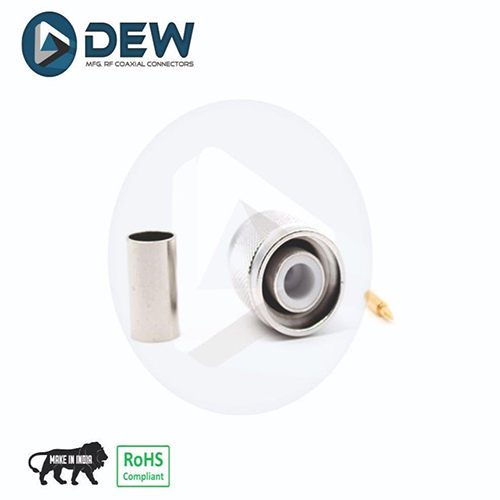 TNC MALE CRIMP FOR LMR200 CABLE