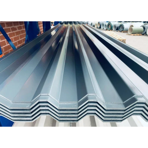 Colour Coated Roofing Sheet - Color: Blue