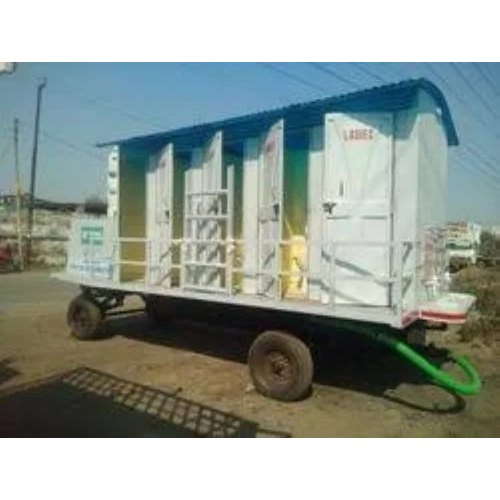 Steel Mobile Toilet - No Of Compartments: 3