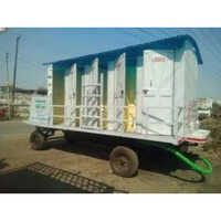 Steel Mobile Toilet - No Of Compartments: 3