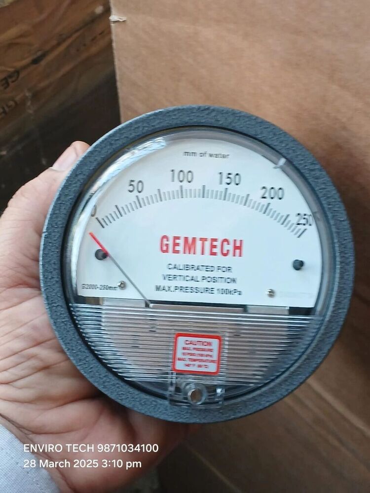 Wholesaler GEMTECH DIFFERENTIAL PRESSURE GAUGE FROM Hosakote Karnataka