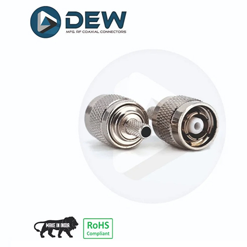 RP TNC MALE CRIMP FOR RG58 CABLE