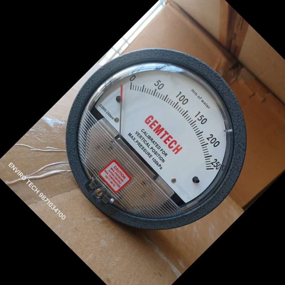 Wholesaler GEMTECH DIFFERENTIAL PRESSURE GAUGE FROM Azamgarh Uttar Pradesh