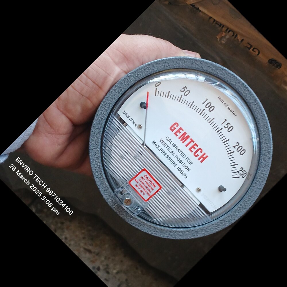 Wholesaler GEMTECH DIFFERENTIAL PRESSURE GAUGE FROM Azamgarh Uttar Pradesh