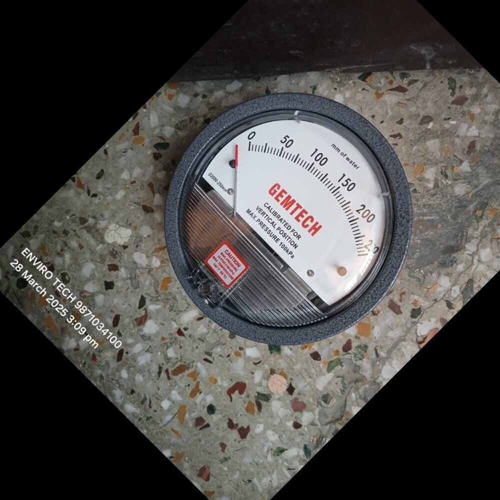 Wholesaler GEMTECH DIFFERENTIAL PRESSURE GAUGE FROM Azamgarh Uttar Pradesh
