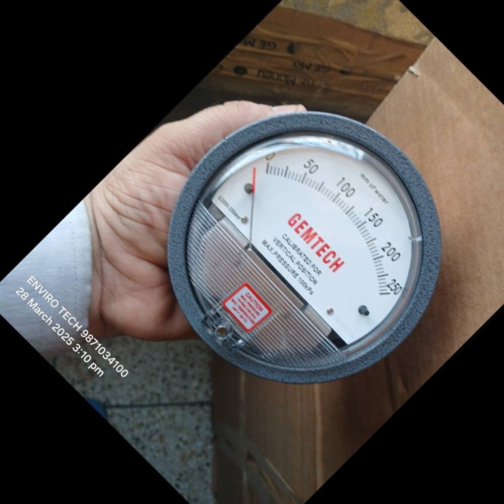 Wholesaler GEMTECH DIFFERENTIAL PRESSURE GAUGE FROM Azamgarh Uttar Pradesh