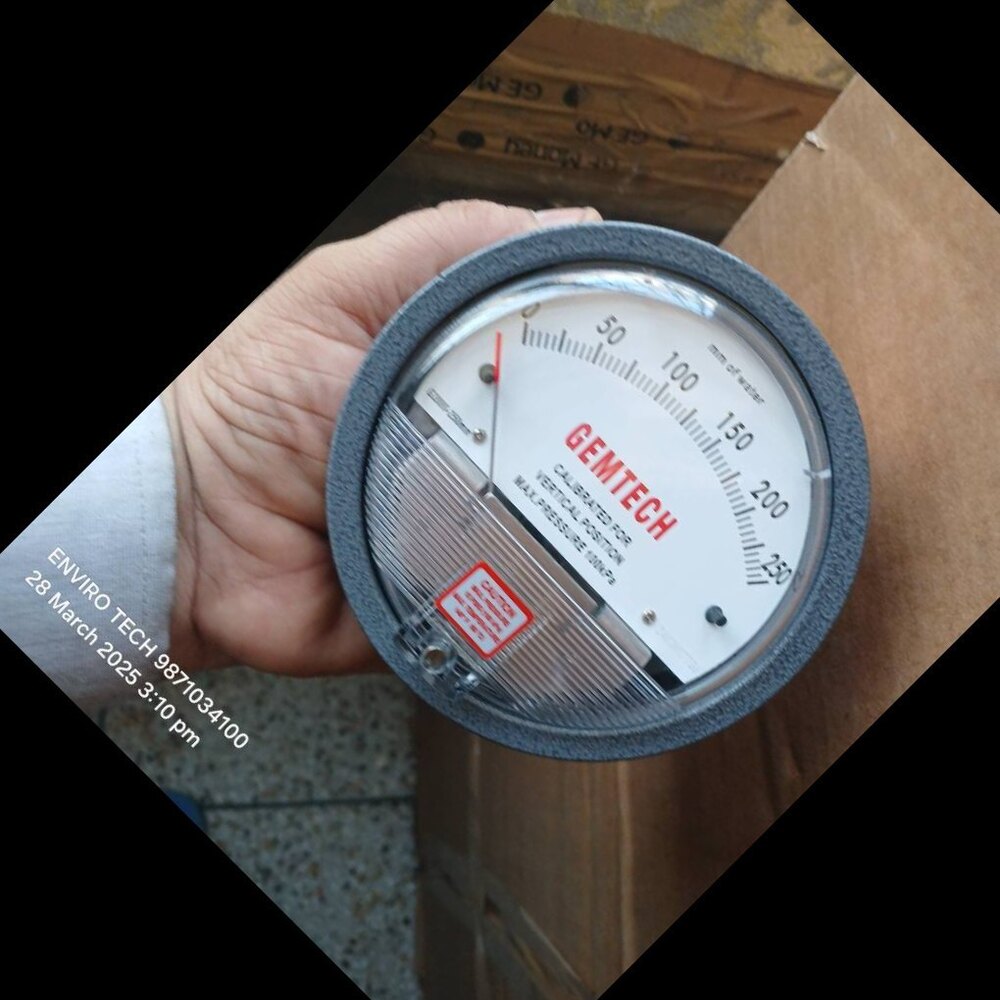 Wholesaler GEMTECH DIFFERENTIAL PRESSURE GAUGE FROM Azamgarh Uttar Pradesh