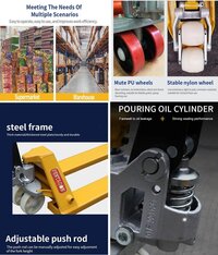 Hydraulic Hand Pallet Truck weight lifting capacity 3000 kgs
