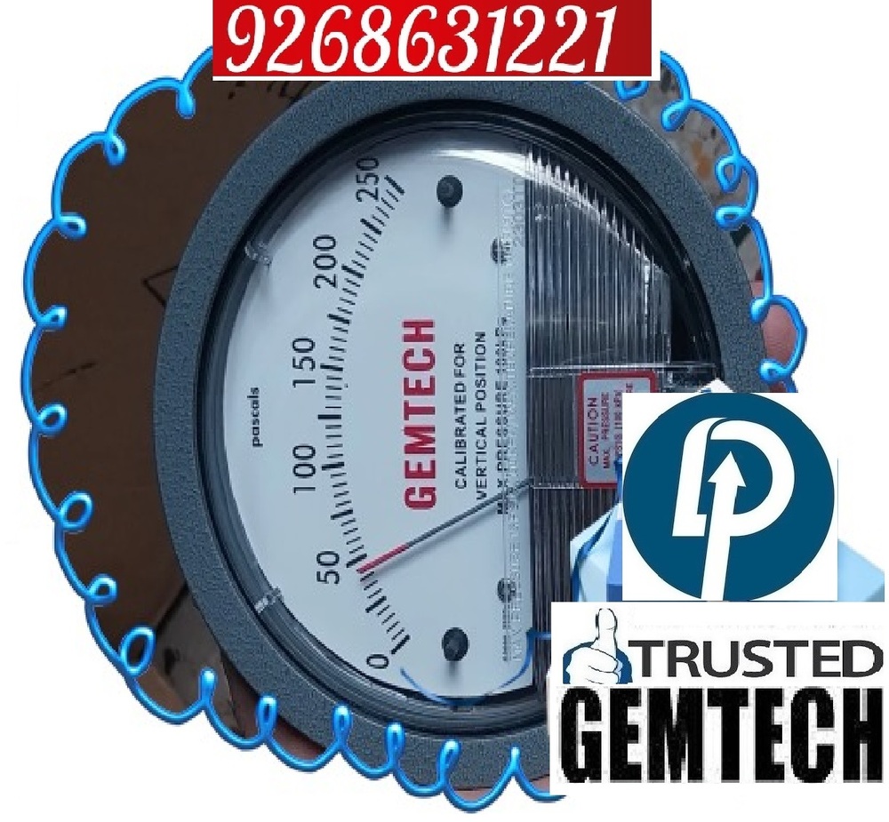 Wholesale GEMTECH Differential Pressure Gauges Amroha Uttar Pradesh