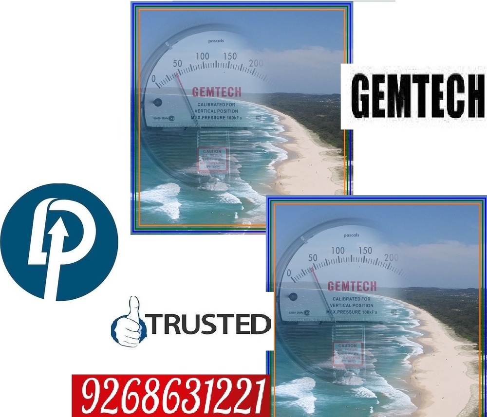 Wholesale GEMTECH Differential Pressure Gauges Amroha Uttar Pradesh