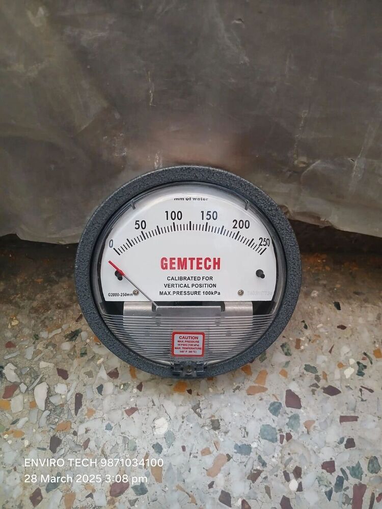 GEMTECH_Top Differential Pressure Pressure Gauge Wholesaler Delhi NCR India