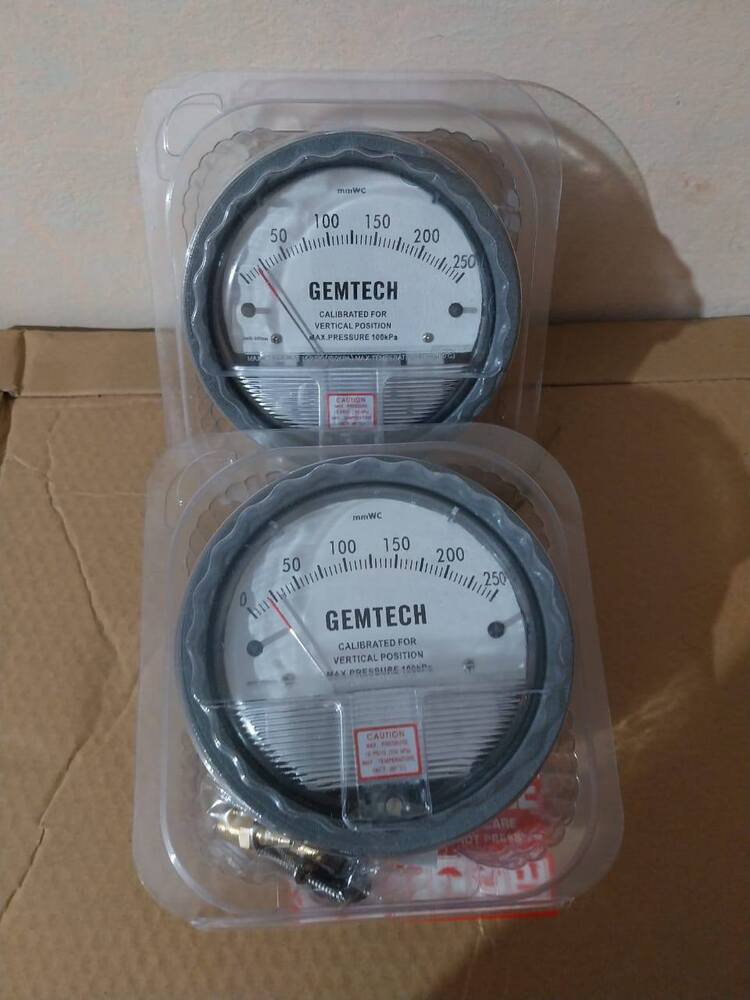 GEMTECH DIFFERENTIAL PRESSURE GAUGE FROM Chamrajnagar Karnataka