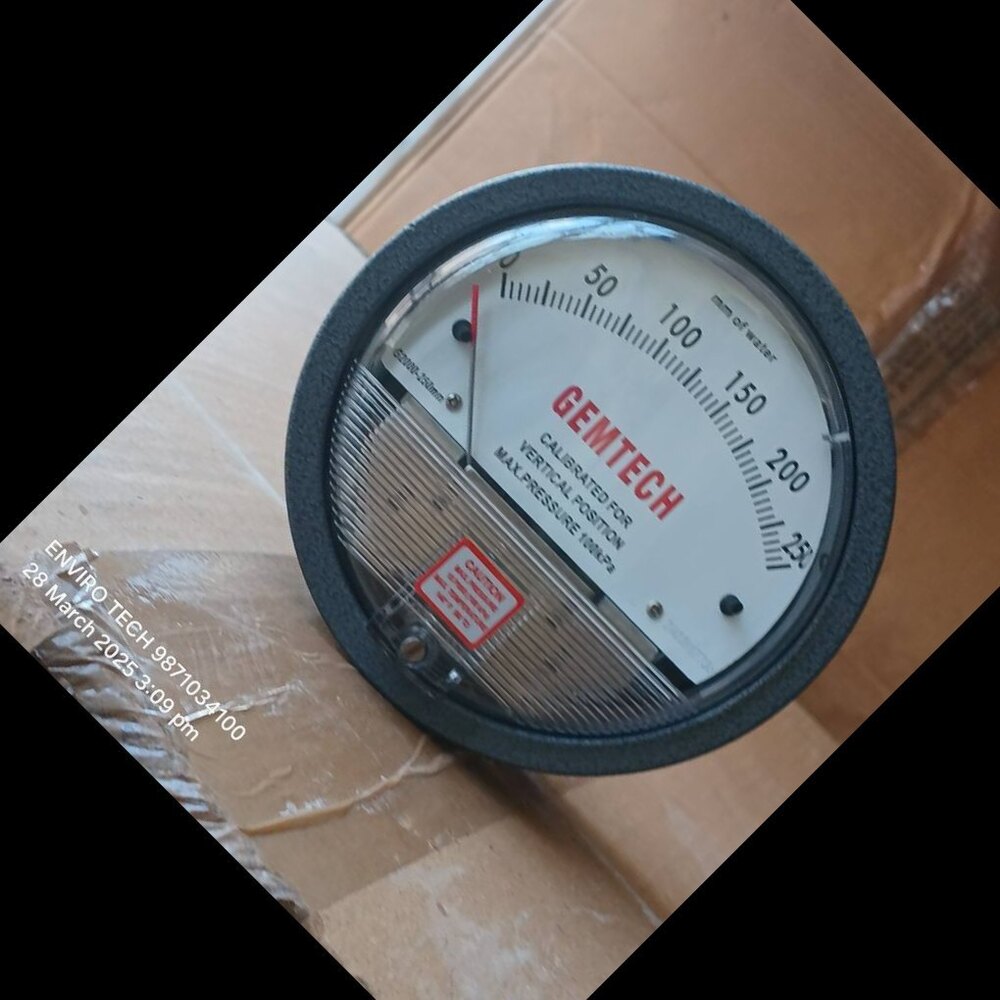 Wholesaler GEMTECH DIFFERENTIAL PRESSURE GAUGE FROM Belgaum Karnataka