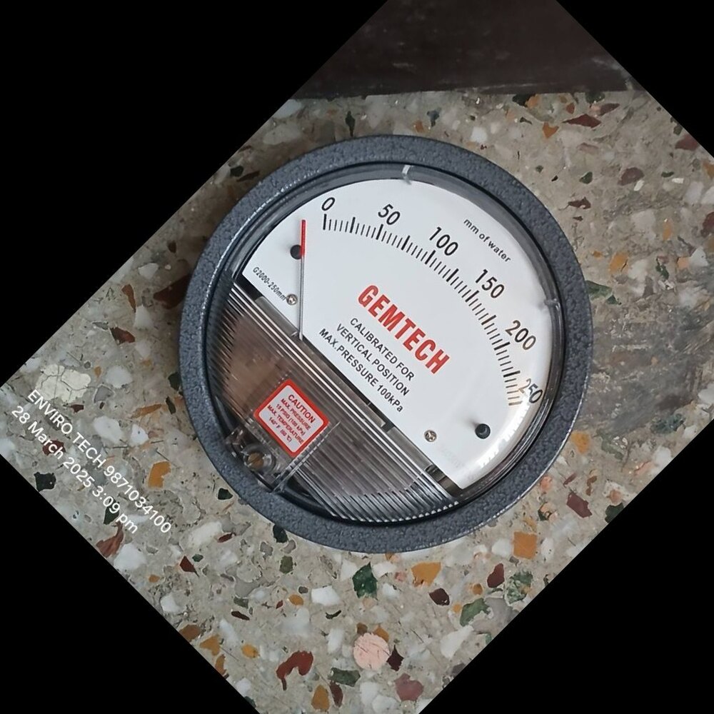 Wholesaler GEMTECH DIFFERENTIAL PRESSURE GAUGE FROM Belgaum Karnataka