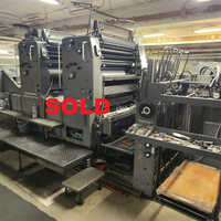 SM102 ZP, 1990 Heidelberg Speed Master Mini Offset Printing Machine