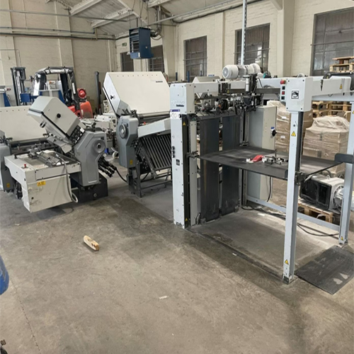 Pd78 6-6-4,2004 Heidelberg Stahl Paper Folding Machine - Grade: Semi-Automatic