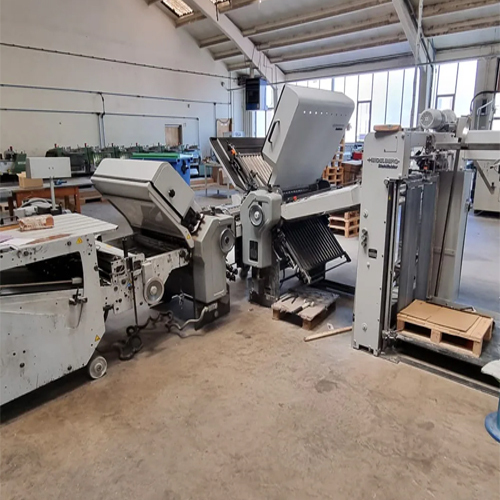 Pd78 6-4-4, 2003 Heidelberg Stahl Paper Folding Machine - Grade: Semi-Automatic