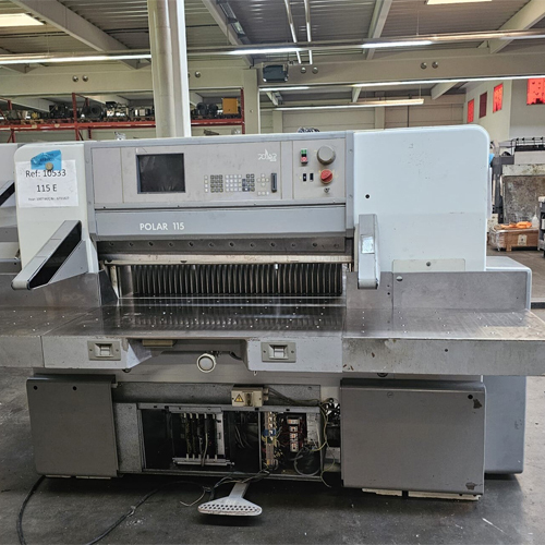 Polar 115 E 1998 Paper Cutting Machine