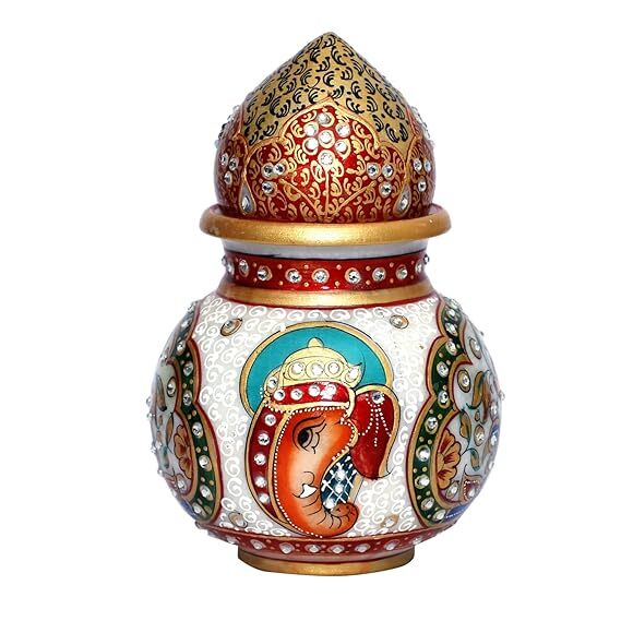 handiraft marble LOTA for Decoration and Pooja for Home & Office