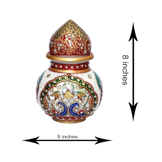 handiraft marble LOTA for Decoration and Pooja for Home & Office