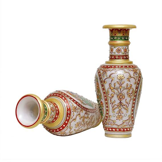 Designer Marble Vase for Home & Office Decoration