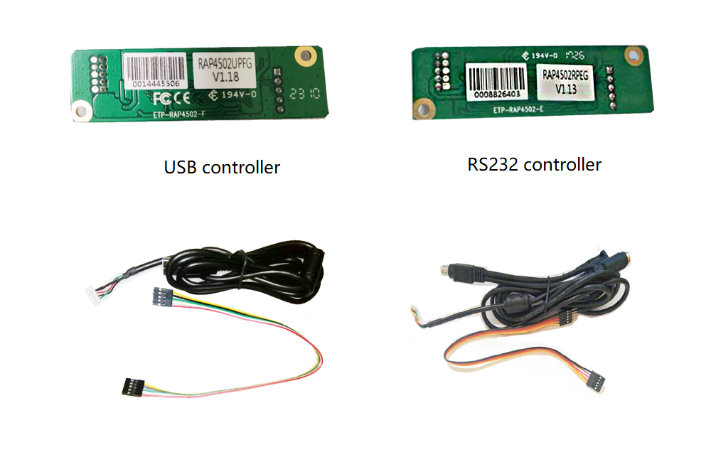 10.4 Inch 5 Wire Resistive Touch Screen Panel, USB capacitive touch screen