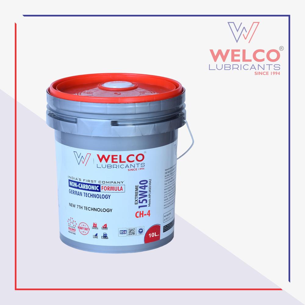 Welco Extreme 15w40 Ch-4 (10l) - Color: Golden