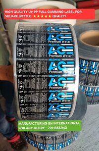 PP Full Gumming Label