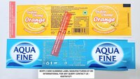 BOPP 2 Side Gumming Label For Water Bottle