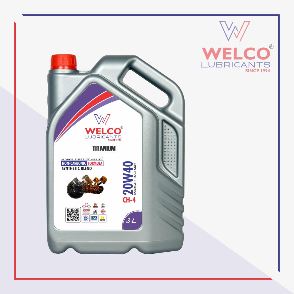 Welco Titanium 20w40 Ch-4 (3l) - Color: Golden