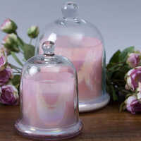 Decorative Bell Jar Candles