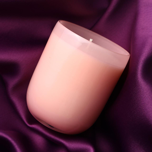 Round Blush Candle
