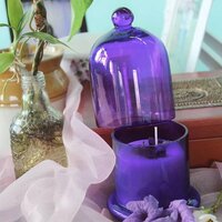 Decorative Bell Jar Candles