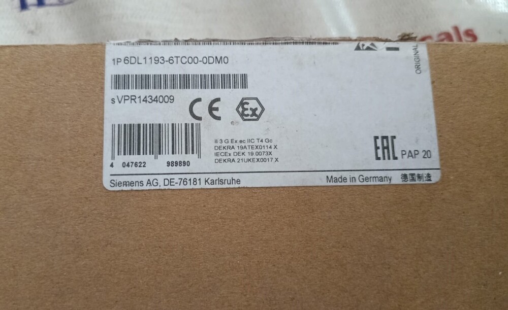 SIEMENS 6DL1193-6TC00-0DM0 PLC