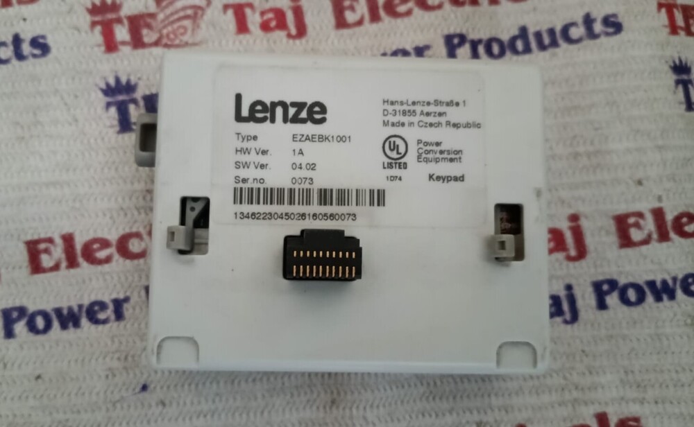 LENZE EZAEBK1001 Keypad x400 operator panel