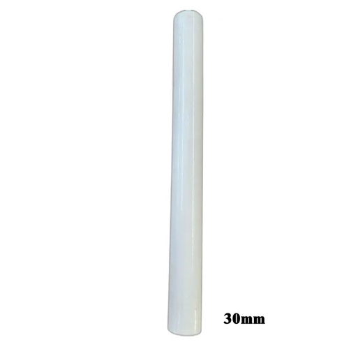 30mm White Delrin Rod