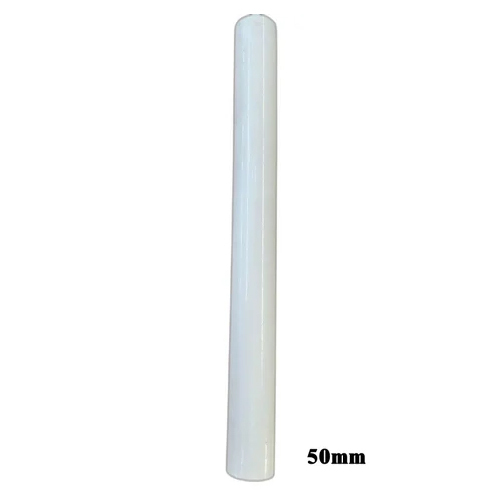 50mm White Delrin Rod