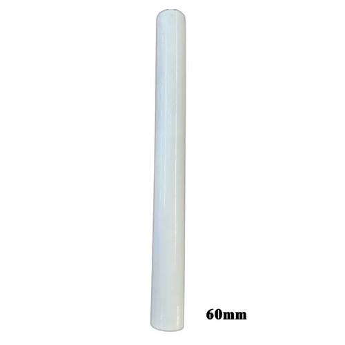 60mm White Delrin Rod
