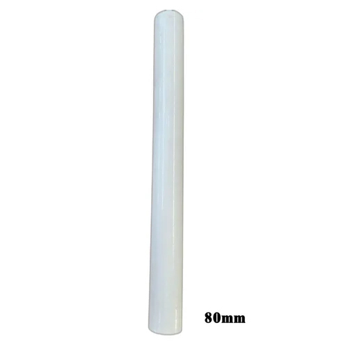 80mm White Delrin Rod