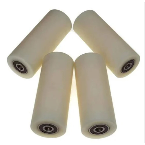 White Polypropylene Roller - Plastic Molding Type: Extruding