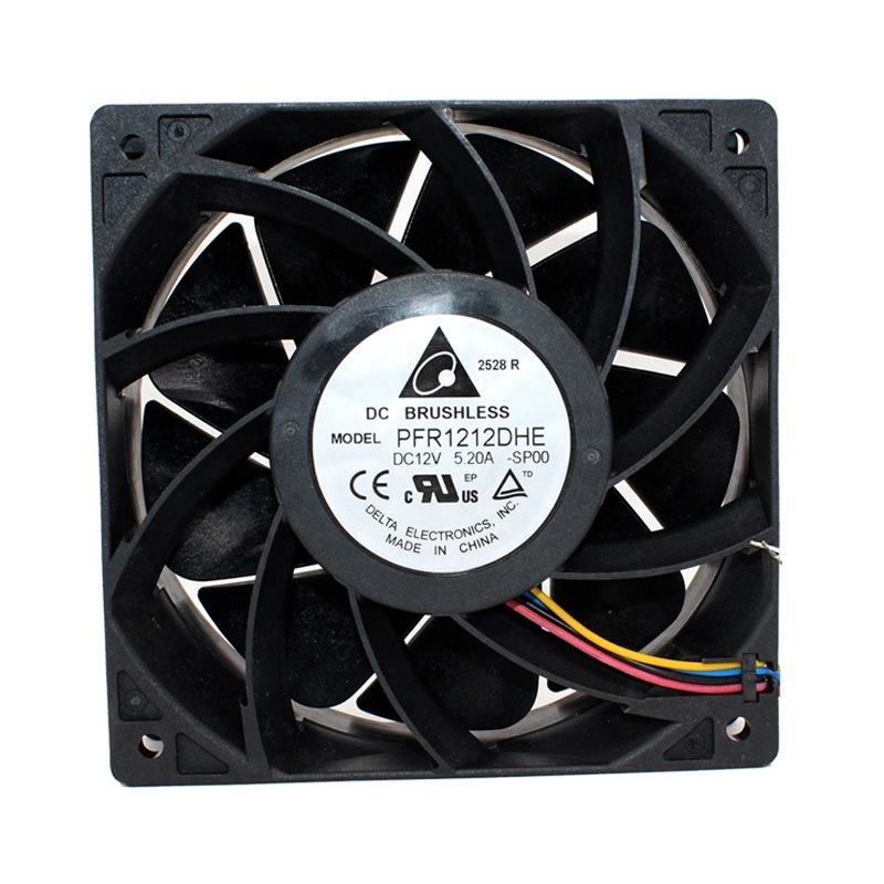 Delta PFR1212DHE 120x120x38mm 12V 5A 7500rpm 280cfm Axial Cooler Fan 12038 12CM 5inch DC Cooling