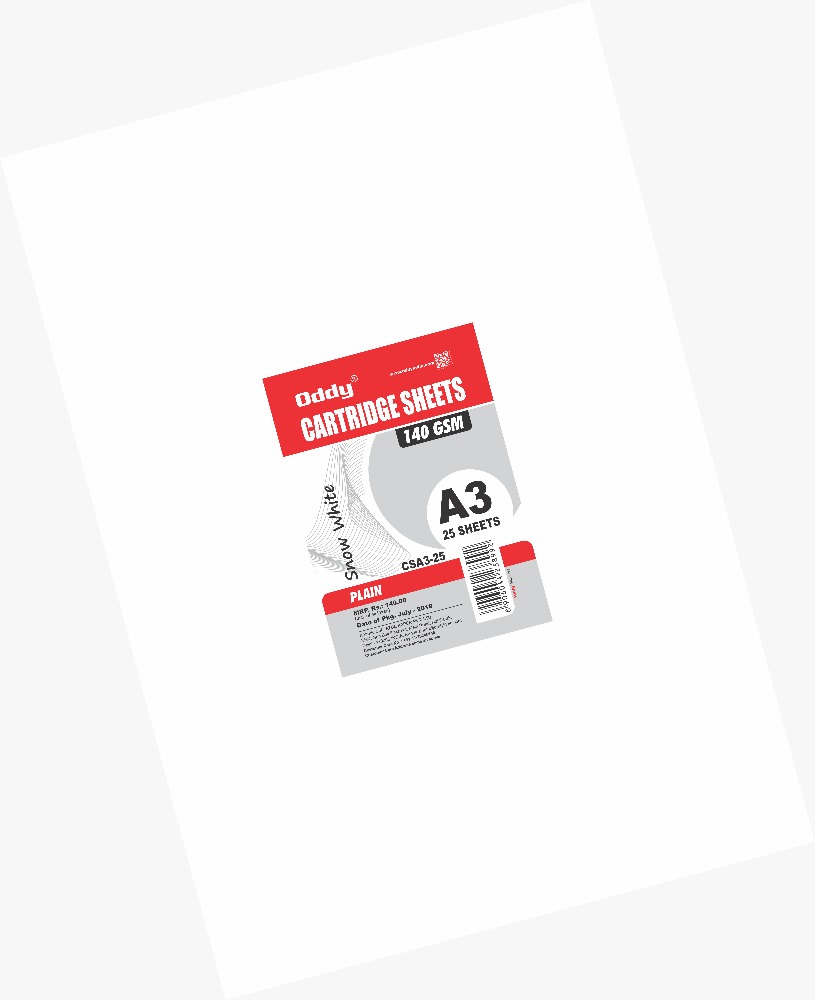 Cartridge Sheet - Material: High Quality Material