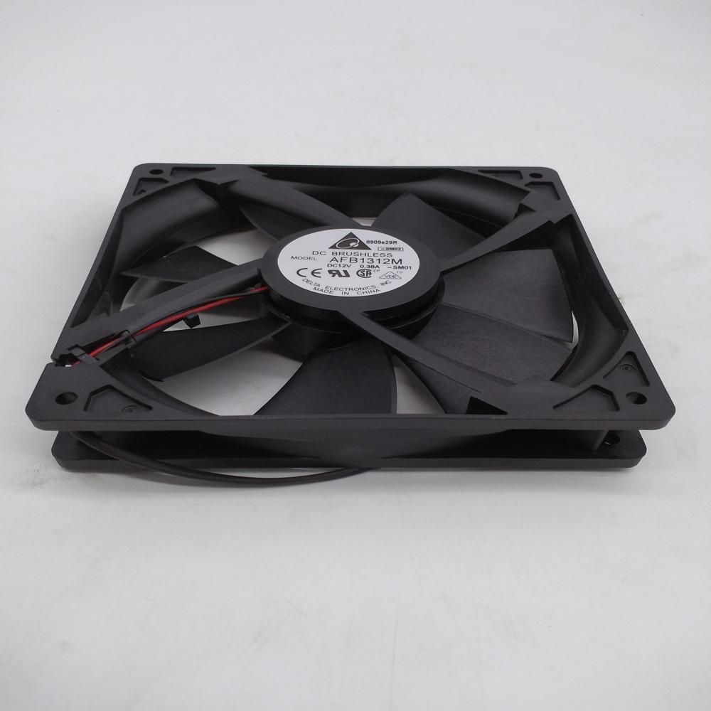 Delta AFB1312M AFB1312M-SM01 12V DC 0.38A Mine Dragon Power Supply 13cm 95CFM 3800RPM Large air Volume Chassis Axial Cooling Fan
