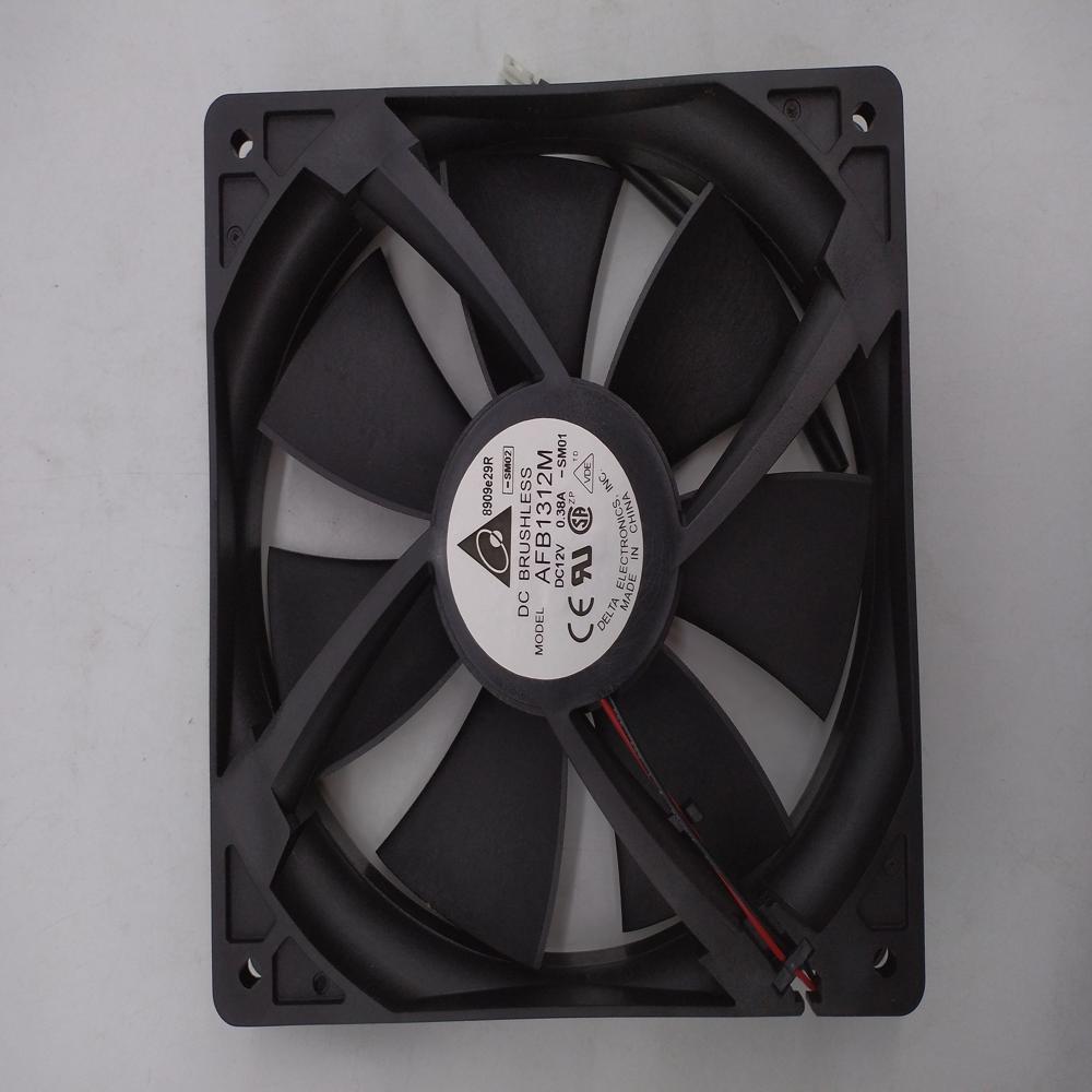 Delta AFB1312M AFB1312M-SM01 12V DC 0.38A Mine Dragon Power Supply 13cm 95CFM 3800RPM Large air Volume Chassis Axial Cooling Fan