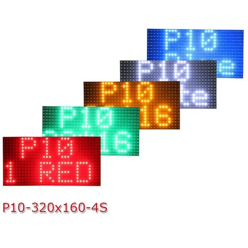Multicolor Led Scrolling Display