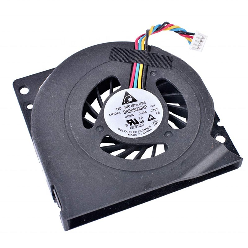 Delta BSB05505HP 55X55X10mm 5V DC 0.40A 4 Wires 5510 Brushless PWM CPU Laptop Server Axial Cooling Fan