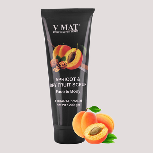 Apricot and Dry Fruit Body and Face Scrub