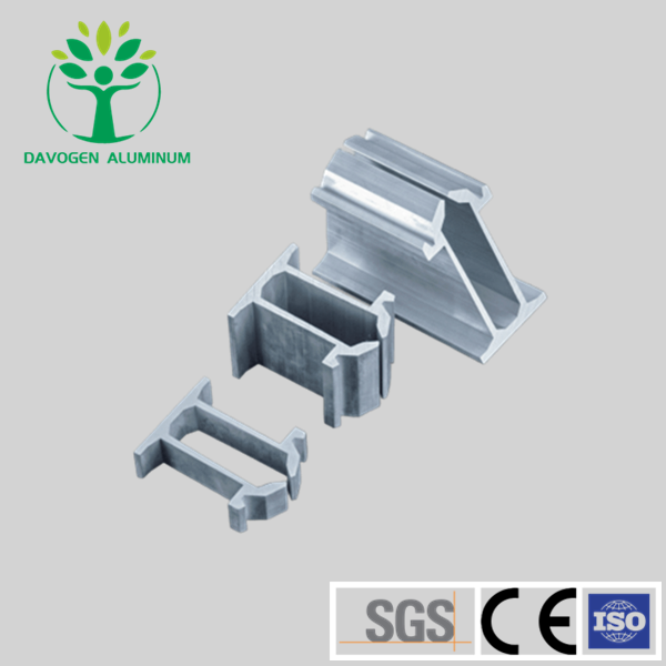 Aluminum transportation profile/ Aluminum Alloy Track Train Brake Block For Railway Parts Conductor Rail